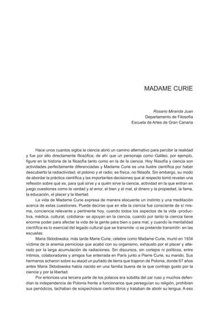 Marie Curie Pdf