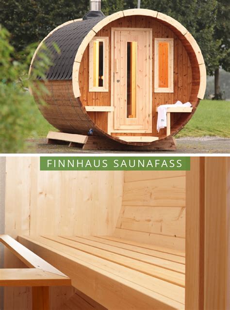 Sauna Garten Fass