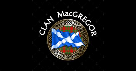 Clan Macgregor Crest And Tartan Knot Macgregor Posters And Art Prints