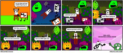 Bfdi And Bfyl Crossover Comic Studio