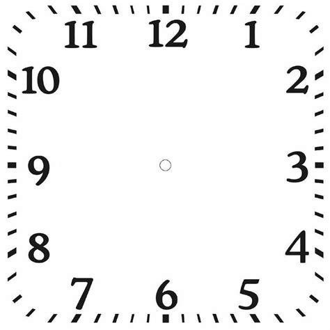 Printable Vintage Clock Faces