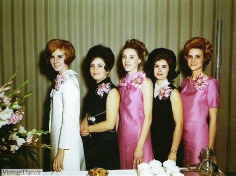 1960s Wedding History Brides Bridesmaids Mothers