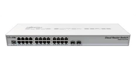 MikroTik Cloud Router Switch CRS326 24G 2S RM 800MHz CPU 512MB