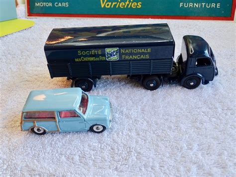 Dinky Toys 1 43 Tracteur Panhard SNFC Austin Mini Catawiki