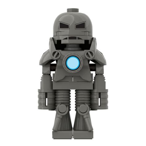 Istruzioni MOC Armatura MARK 1 IRON MAN - BRIX PLANET - LEGO MiniFigure World Shop