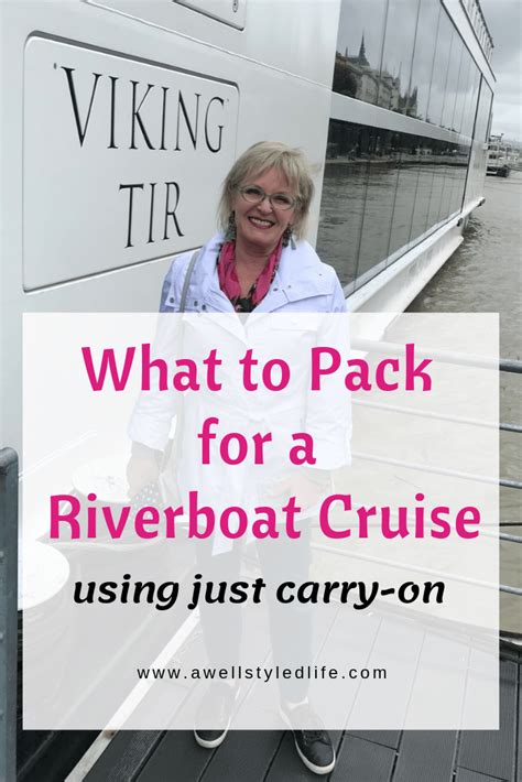 What to Pack for a Riverboat Cruise