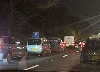 A2 London Bound Closed Between Canterbury Road Faversham To M2 J7 At