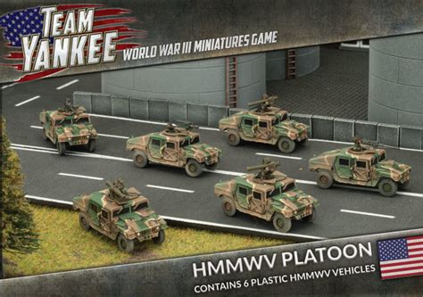 Team Yankee HMMWV Platoon X6 At Mighty Ape NZ