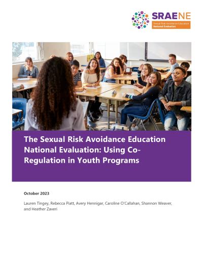 The Sexual Risk Avoidance Education National Evaluation Using Co