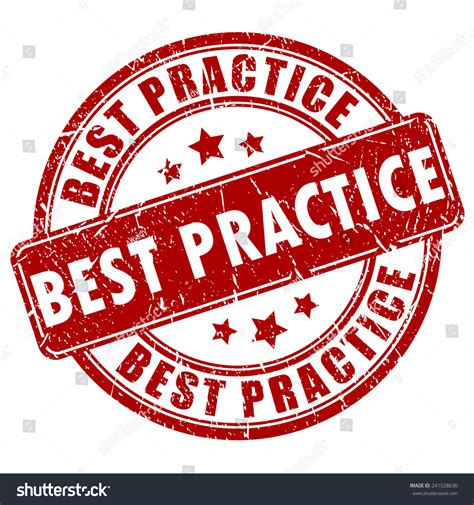 Best Practice Stamp Stock Vector 241528630 Shutterstock