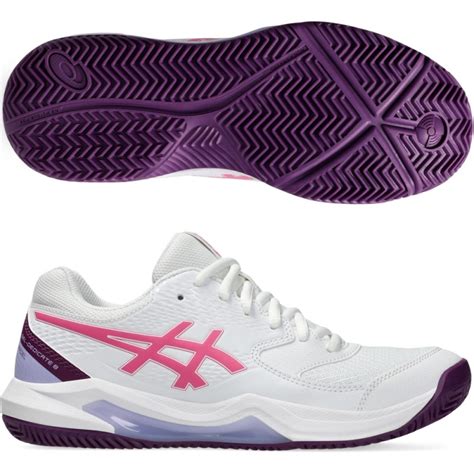 Zapatillas Asics Gel Dedicate Padel Blanco Rosa Zona De Padel