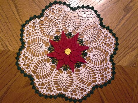 Crochet Christmas Doilies Free Patterns Printable Templates Free