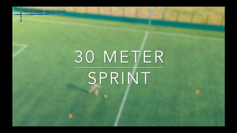 30m Sprint Youtube