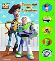 Pixar Characters Woody And Buzz Lightyear From The Film Toy Story In An