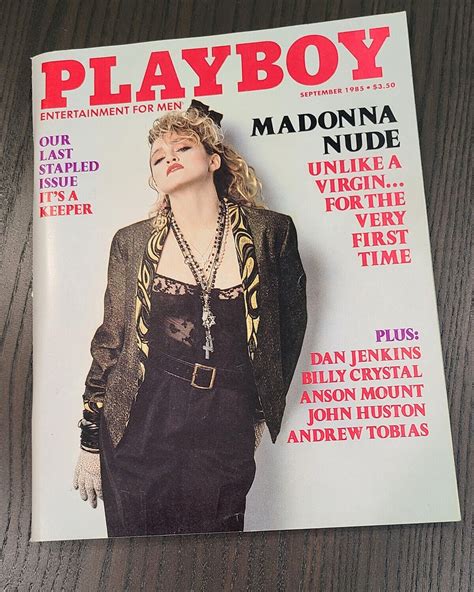 Mavin PLAYBOY MAGAZINE MADONNA NUDE SEPTEMBER 1985