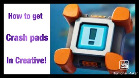 How To Get Crash Pads In Creative Fortnite YouTube