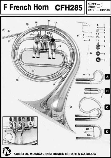 Trumpet Parts Diagram - General Wiring Diagram