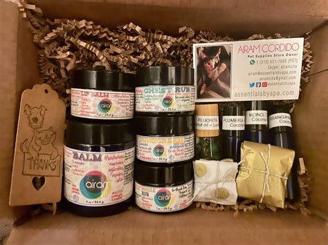 Gift Box Organic All Natural Skin care Healing Repair Balms | Etsy