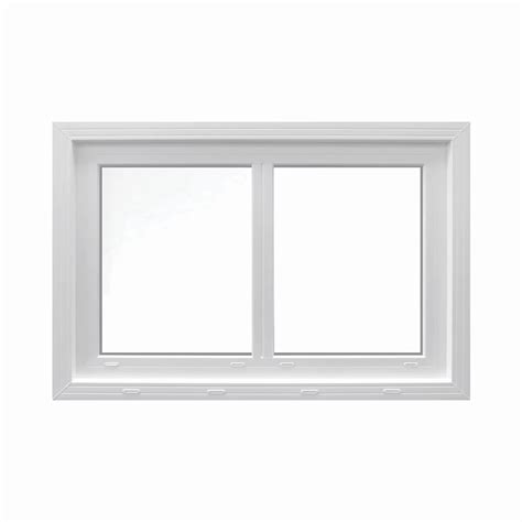 Solensis 36 Inch X 36 Inch Vinyl Sliding Window With 3 14 Inch Frame