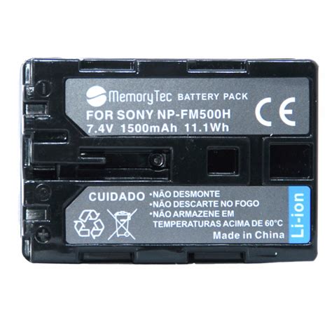 Bateria Np Fm H Para C Mera Digital Sony Alpha Slt A Slt A Slt