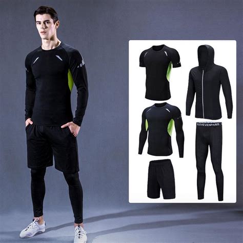 Buy Men S Sportswear Compression Sport Suits Quick Dry Running Sports