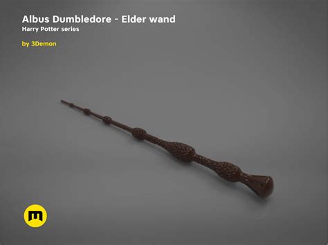 Albus dumbledore elder wand 3D model - TurboSquid 1286764