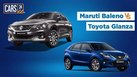 Maruti Baleno Vs Toyota Glanza Comparison - Price, Features, Specifications