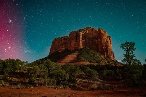 The First Image Shot Last Thursday In Sedona Not Visible To The Naked Eye This Long Exposure