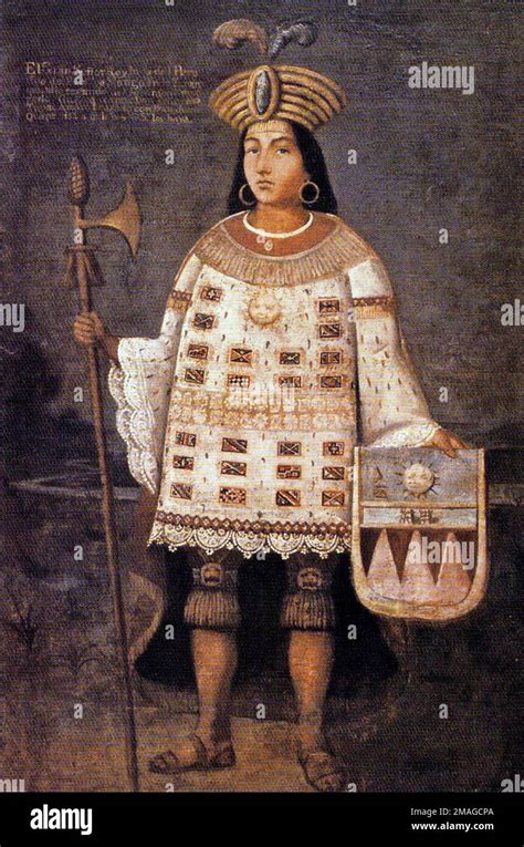 Tupac Amaru Portrait du dirigeant incan Túpac Amaru 1545 1572