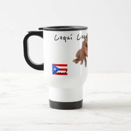 Customizable Name Coqui Puerto Rico Flag Travel Mug Zazzle