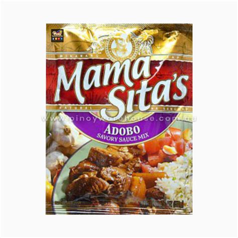 Mama Sitas Savory Adobo Savory Sauce Mix 50g X 24 Pinoy Warehouse