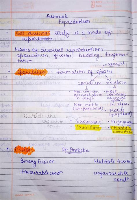 SOLUTION: Asexual reproduction and its types with examples - Studypool