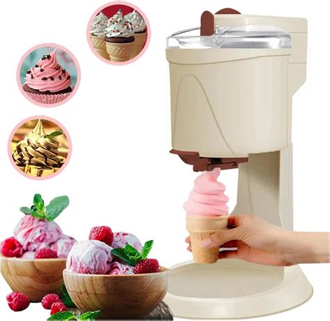 Fabricante de helados Máquina de helado suave semiautomática de 1000 ML