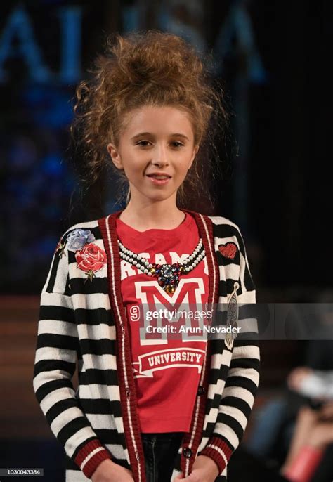 A Model Walks The Runway During The Monnalisa Show At New York News Photo Getty Images