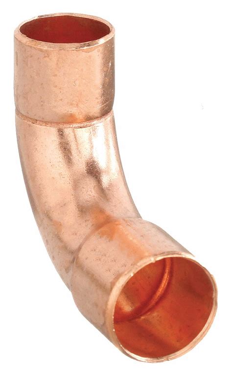 Wrot Copper Cup X Cup Long Radius Reducing Elbow R Ltr