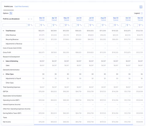 Profit & Loss Projection: How to Forecast Your Income - Finmark