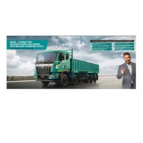 Mahindra Blazo X 31 8x4 31000 Kg Heavy Truck At Best Price In Mumbai