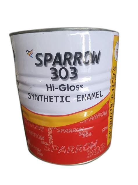 Ml Sparrow Hi Gloss Synthetic Enamel Paint At Rs Litre