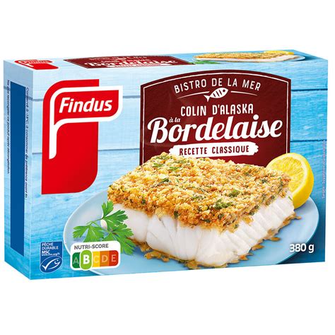 Bistro de la mer Colin à la bordelaise MSC Findus Intermarché