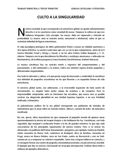 PDF Culto A La Singularidad DOKUMEN TIPS