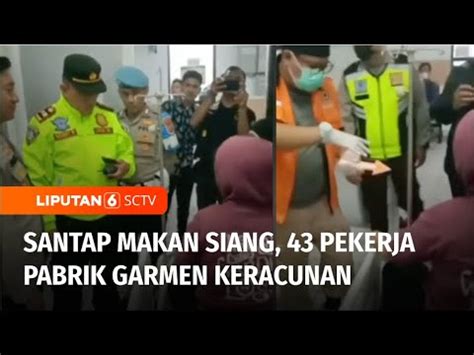 43 Pekerja Pabrik Garmen Keracunan Makanan Usai Konsumsi Makan Siang