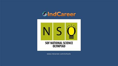 Sof Nso National Science Olympiad 2024 Exam Dates Syllabus Indcareer Schools