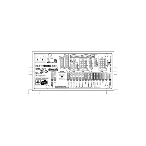 Ebl 101d Schaudt Elektroblock