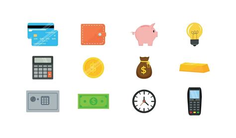 Business And Finance Icons Set 27428224 Vector Art At Vecteezy