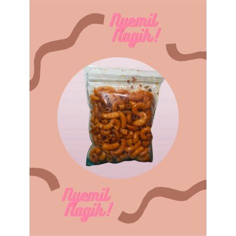 Jual Makaroni Goreng Pedes Asin Daun Jeruk Shopee Indonesia