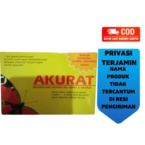 Jual Akurat Strip Testpack Test Pack Tespek Alat Tes Kehamilan Shopee