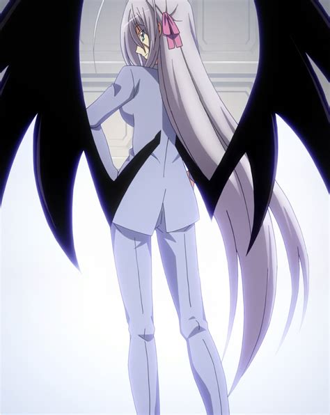 Image Rossweisse Revealing Her Wings As A Newly Reincarnated Devil High School Dxd Wiki