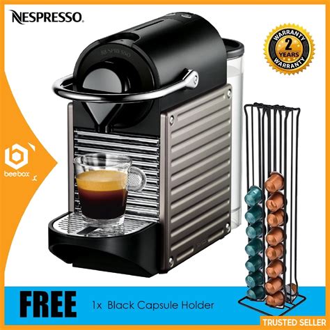 Nespresso Pixie Electric Coffee Machine Free Rack RANDOM COLOR C61