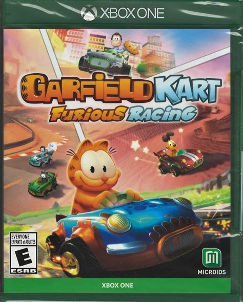 Garfield Kart Furious Racing Xbox One Brand New Factory Sealed Us