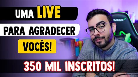 Live Muito Obrigado A Todos Placa De Mil Chegou Ps Tentaram